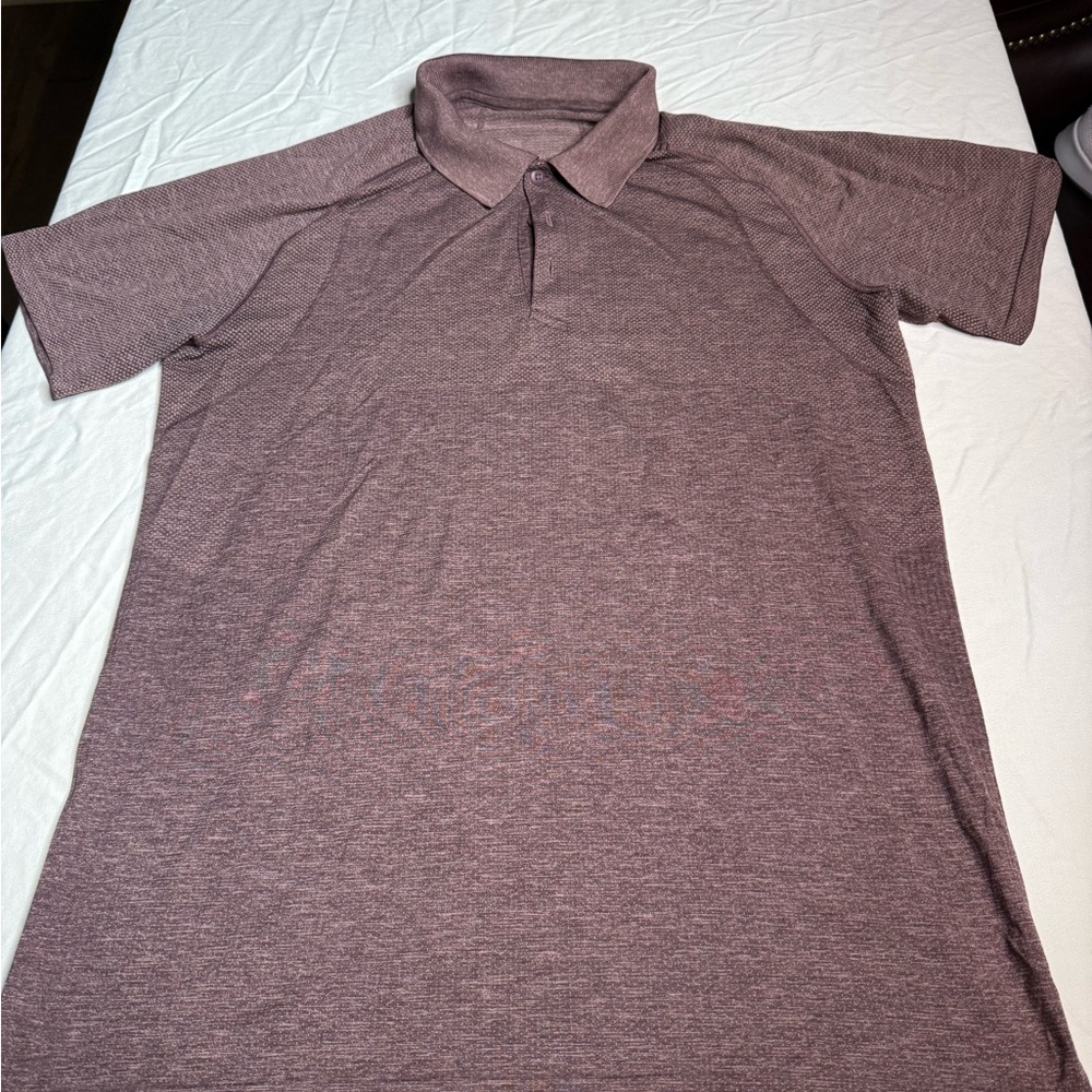 lululemon athletica Men's Polo Shirt - Burgundy
